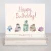 Happy Birthday Card - Set Of 10