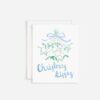 Christmas Kisses Romantic Christmas Card - Single Card