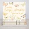 Sending Happy Thoughts Butterfly Greeting Cards - Set Of 10