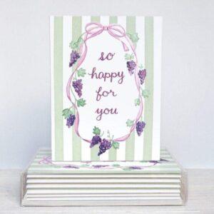 So Happy For You Cards - Set Of 10