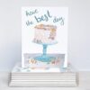 Have The Best Day Floral Cake Birthday Cards - Set Of 10