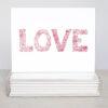 Love Floral Watercolor Cards - Set Of 10