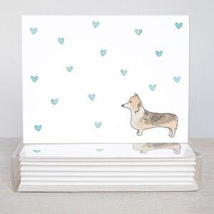 Corgi Greeting Cards - Set Of 10