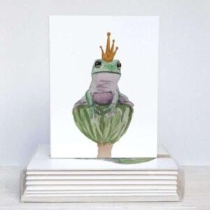 Frog Prince Greeting Cards - Set Of 10