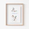 Tiny Mallard Duck Art Print 1