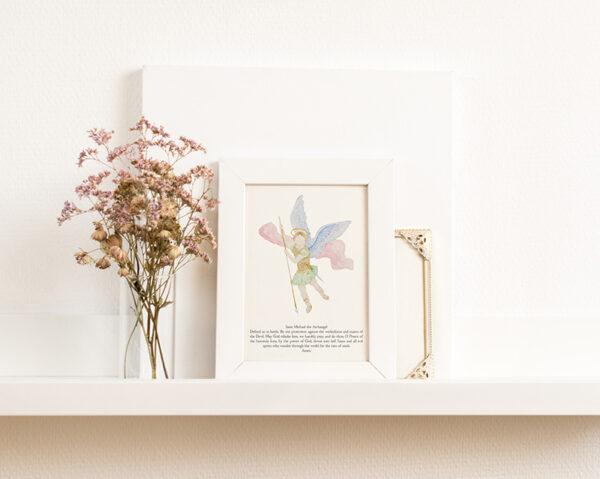 Saint Michael Archangel Art Print - Image 5