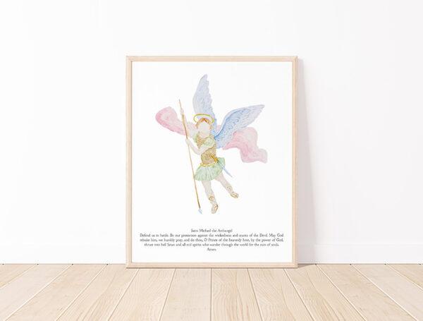 Saint Michael Archangel Art Print - Image 6