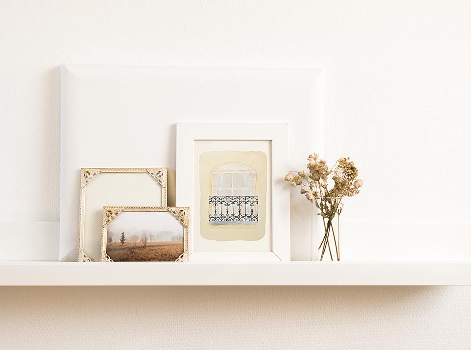 Madrid Windows Tiny 5x7 Watercolor Art Prints - Image 7