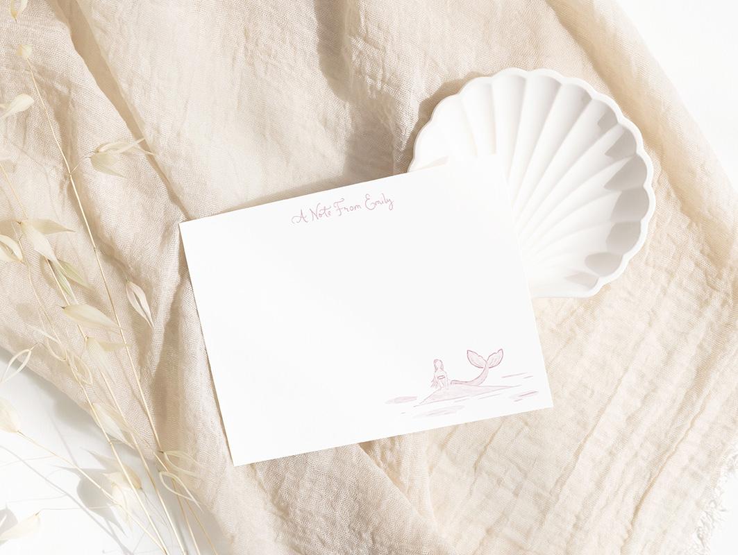 Mermaids Personalized Stationery Set - Image 4