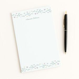 Butterflies And Vines Personalized Notepad