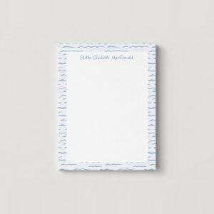 Ocean Waves Personalized Notepad